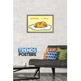 thumbnail image 2 of Gudetama - I Can't Wall Poster, 14.725" x 22.375", Framed, 2 of 3