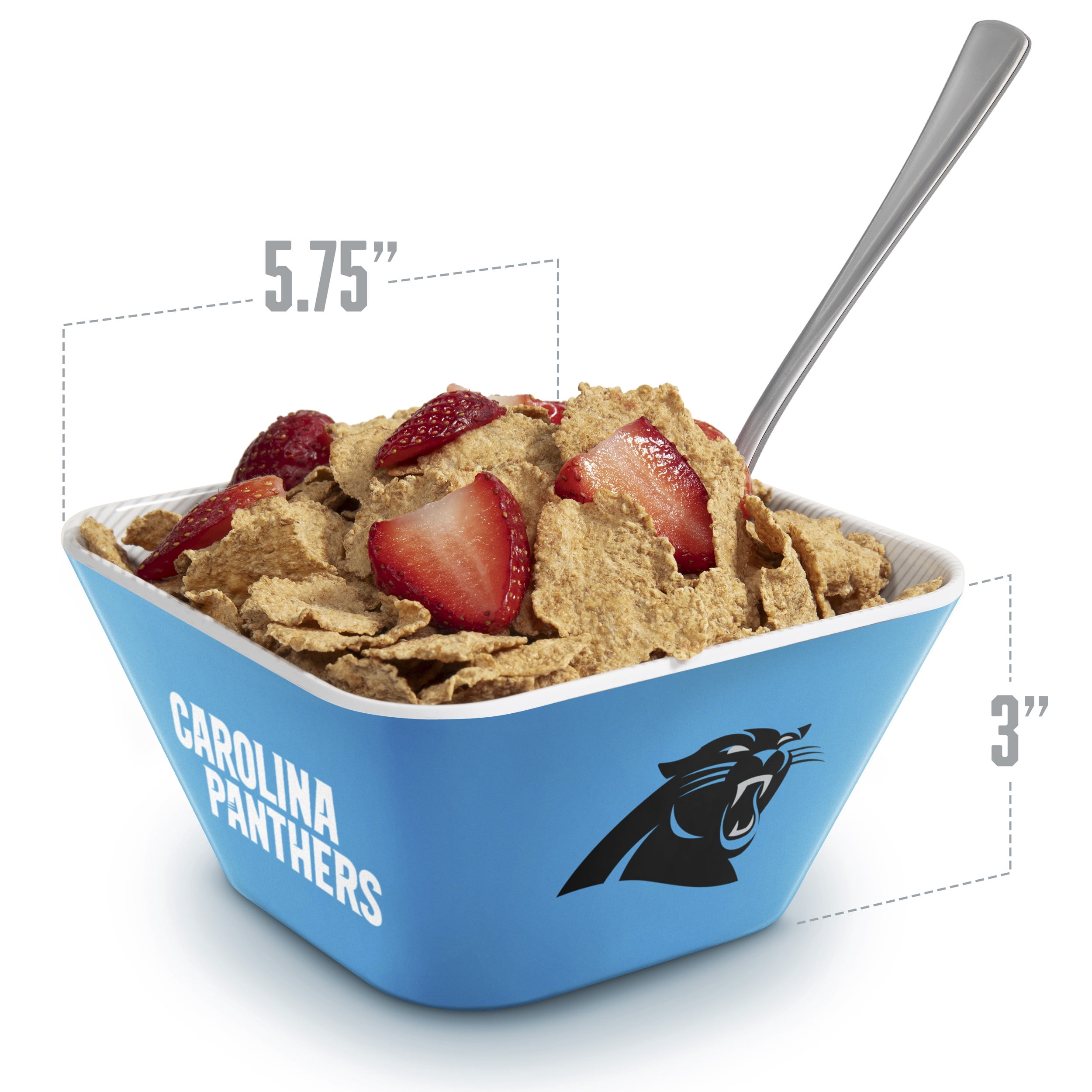 YouTheFan NFL Carolina Panthers Small Snack Bowl