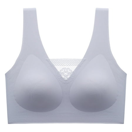 

CAICJ98 Sports Bras For Women Strappy Sports Bra for Women Sexy Crisscross Back M Support Yoga Bra with Removable Cups Grey L