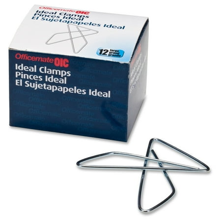 - Officemate Butterfly Large Number 1 Paper Clip, 2-3/8 Inches, Steel Wire, Pack of 12