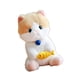 thumbnail image 5 of Cojín de de peluche de 10 pulgadas, decoración de habitación, juguete para dormir, muñeco de Animal, almohada de tiro de dibujos animados para marrón Hugo Animales de peluche de gato, 5 of 10