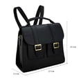 thumbnail image 4 of Mochila Para Dama Negro Dapra Sintetico Daisy Nueva Imagen, 4 of 4