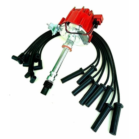 HEI Ignition Distributor   Spark Plug Wires For Chevrolet GMC 305 350 400 C.I V8
