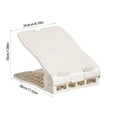thumbnail image 3 of Elegante zapatero plegable para sala de estar, ideal para zapatillas de tacón alto, estante para zapatos más simple, organizador de zapatos que maximiza su espacio con estilo Akmoler, 3 of 6