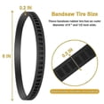 thumbnail image 5 of 2-Piece 650721-00 Band Saw Tire Belts Compatible with Models 514002079 A02807 DCS374 and DWM120, 5 of 5