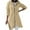 Khaki, variant on Breezora Womens Oversized Zip Up Hoodie Long Sleeve Loose Fit Cardigan Jacket Cozy Fleece Lined Sweatshirt With Side Pockets L Size Grey