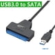 thumbnail image 4 of 3X Cable USB Sata Adaptador Sata 3 una USB 3.0 Cable Adaptador USB Sata Soporte de Disco Duro Ssd Hdd de 2,5 Pulgadas, 4 of 5