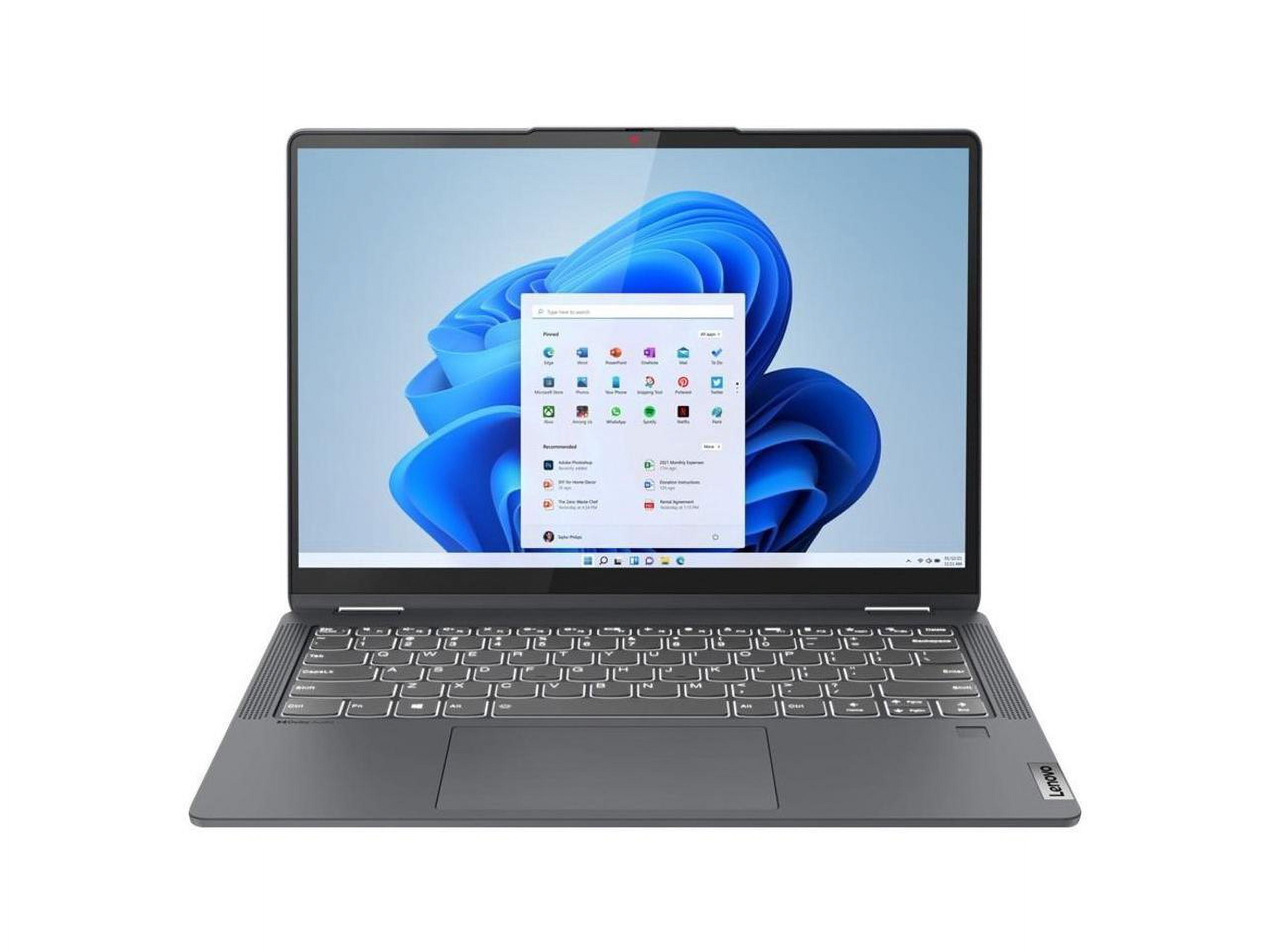 Lenovo Flex 5 14 2-in-1 Touchscreen Laptop - AMD Ryzen 7 5700U - 2240 x  1400 - Windows 11 82R9000KUS Tablet Notebook 16GB Memory 512GB SSD