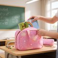 thumbnail image 5 of Backpack for Girls, Rainbow Butterfly Girls Backpacks with Lunch Bag Pencil Case Set, Backpack Middle School Book Bag for Teen Girl Students, 5 of 5