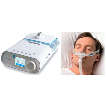 Bundle Deal: DreamStation Auto CPAP Machine (DSX500H11) and NuancePro Nasal Pillow Mask Fit-Pack (1105167) by Philips Respironics (No (Best Cpap Nasal Pillow)