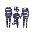 thumbnail image 1 of Conjuntos de pijamas familiares a juego Pijamas navideños con camiseta de manga larga y pantalones con estampado de alce navideño Ropa de estar por casa, 1 of 6