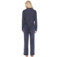 thumbnail image 2 of White Mark Women's Long Sleeve Pajama Set, 2 of 4