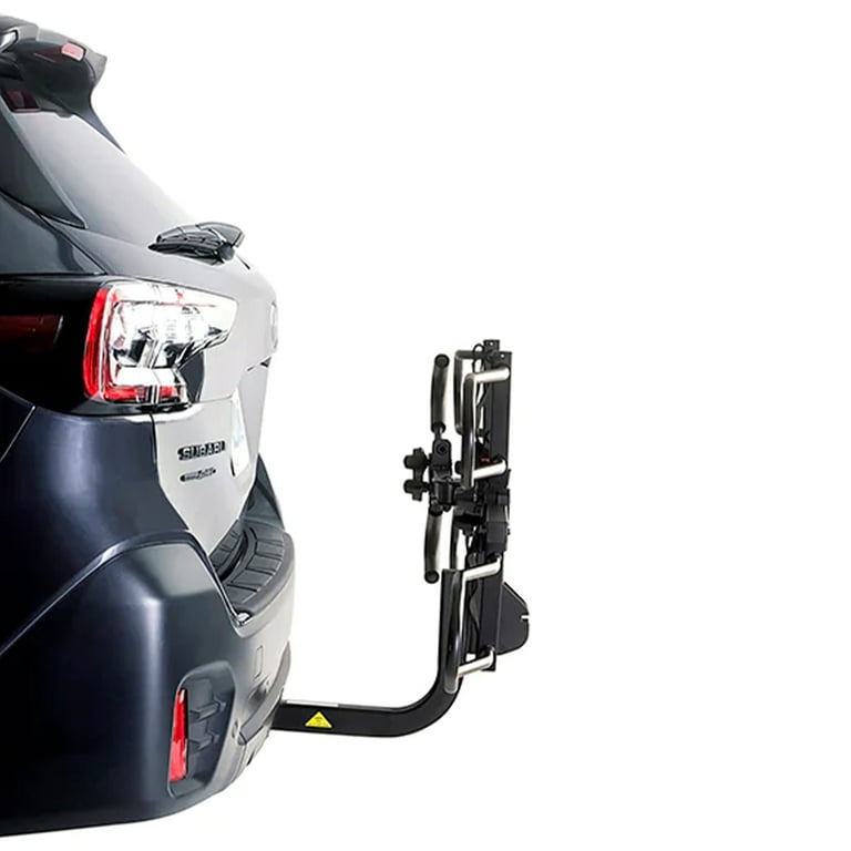 KAC Heavy Duty K2 Sport 2 Hitch Mounted Bike Rack with Locking Mechanism Black