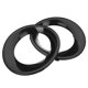 thumbnail image 3 of 2PCS Lamp Hood Primed Black Fog Light Lamp Trim Driving Light Cover for-BMW X3 E83 LCI 2007-2010, 3 of 5