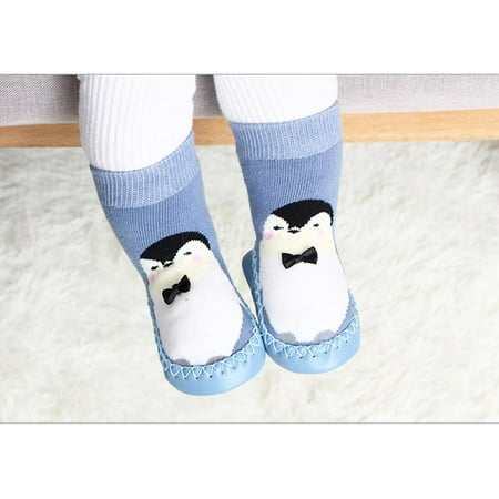 

Baby Indoor Sock Shoes Cotton Baby Girl Sock Glue Soles Non-slip Soft Socks for Daily