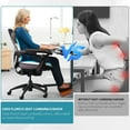 thumbnail image 2 of Florich Car Seat Cushion and Lumbar Support Pillow, Memory Foam Pillow for Tailbone Relief, Use for Office/Car/Wheel Chair, Gray, 2 of 8