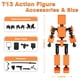 thumbnail image 3 of Set de figuras de acción Mini Titan T-13 Luck Dummy Robot 13, 3 of 6