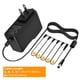 thumbnail image 4 of Adaptador de corriente de 9 V y 850 mA para pedal de efectos de guitarra, enchufe de alimentación, cable de carga, adaptador de repuesto, fuente de alimentación, cable de carga de 2 m., 4 of 9