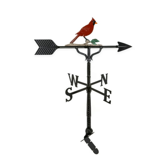 Montague Metal Products WV-225-NC 200 Series 32 In. Color Cardinal Weathervane