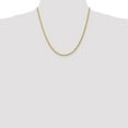 thumbnail image 2 of 14K Yellow Gold necklace Rope chain Diamond-cut 20 in 3.2 mm, 2 of 5