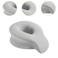 thumbnail image 6 of yotijay Face Cradle Pillow Face Rest Pillow Relax Face Down Prone Pillow Travel Trip Light Grey, 6 of 9