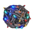 thumbnail image 2 of Novelty Lights Multi 100 LED Christmas Mini Light Set (Brown Wire, 50 Feet), 2 of 5