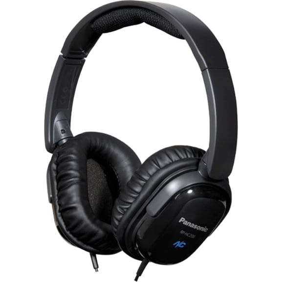 Panasonic OverEar Headphones, NoiseCanceling Black, RPHC200K