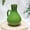 Emerald Green Ice Crack Pattern - Single Ear Model, variant on Xunshè Vintage Ice-Cracked Ceramic Vase for Flower Arrangements, High-End Emerald Green Flower Container Decorative Piece, Available for Dropshipping