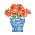 thumbnail image 3 of Wang, Melissa 20x24 Black Modern Framed Museum Art Print Titled - Sweet Peonies II, 3 of 5