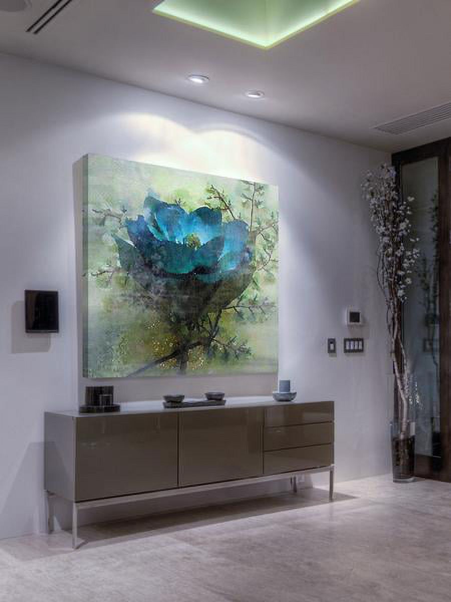 "Calm Blues" Painting Print on Wrapped Canvas