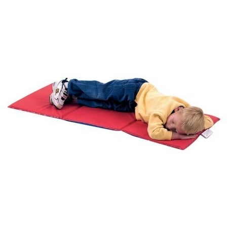 Children's Factory 3 Fold RF Sealed Infection Control Toddler Nap Mat - .75 in.