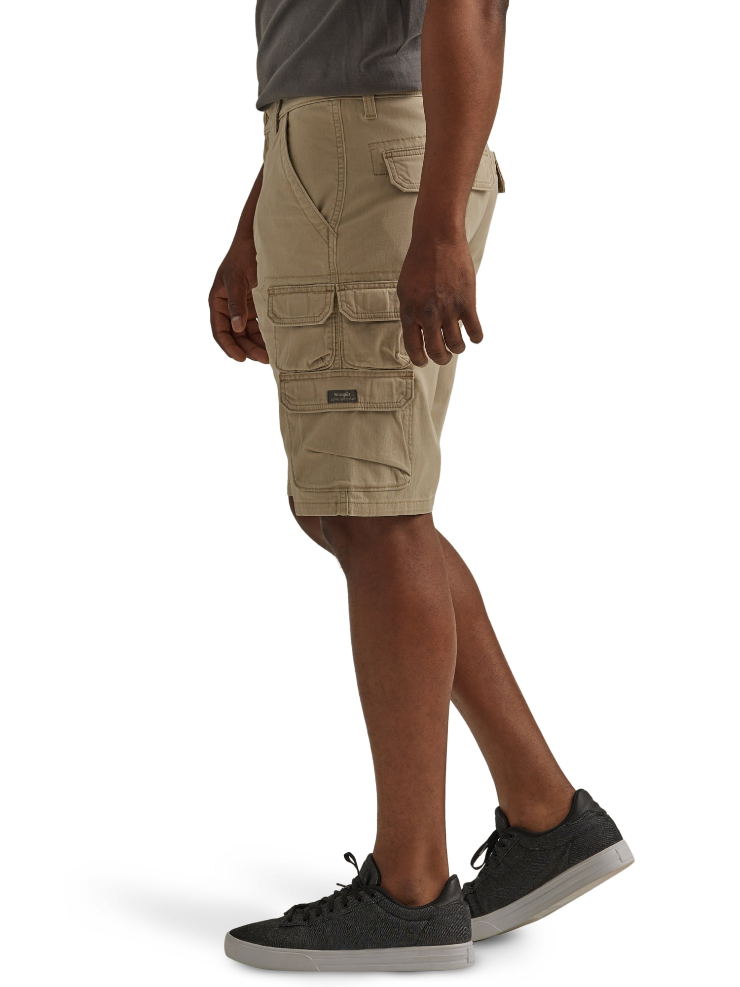 Wrangler Men's and Big Men's Multi-Pocket Cargo Short with Stretch, Sizes 30-50