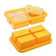 thumbnail image 2 of Cup Silicone Freezing Tray with Lid,2 Pc ,Easy-Release Silicone Freezer Tray,Food Freezer ,Freeze and Store Soup, 2 of 5