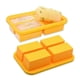 thumbnail image 2 of Cup Silicone Freezing Tray with Lid,2 Pc ,Easy-Release Silicone Freezer Tray,Food Freezer ,Freeze and Store Soup, 2 of 5