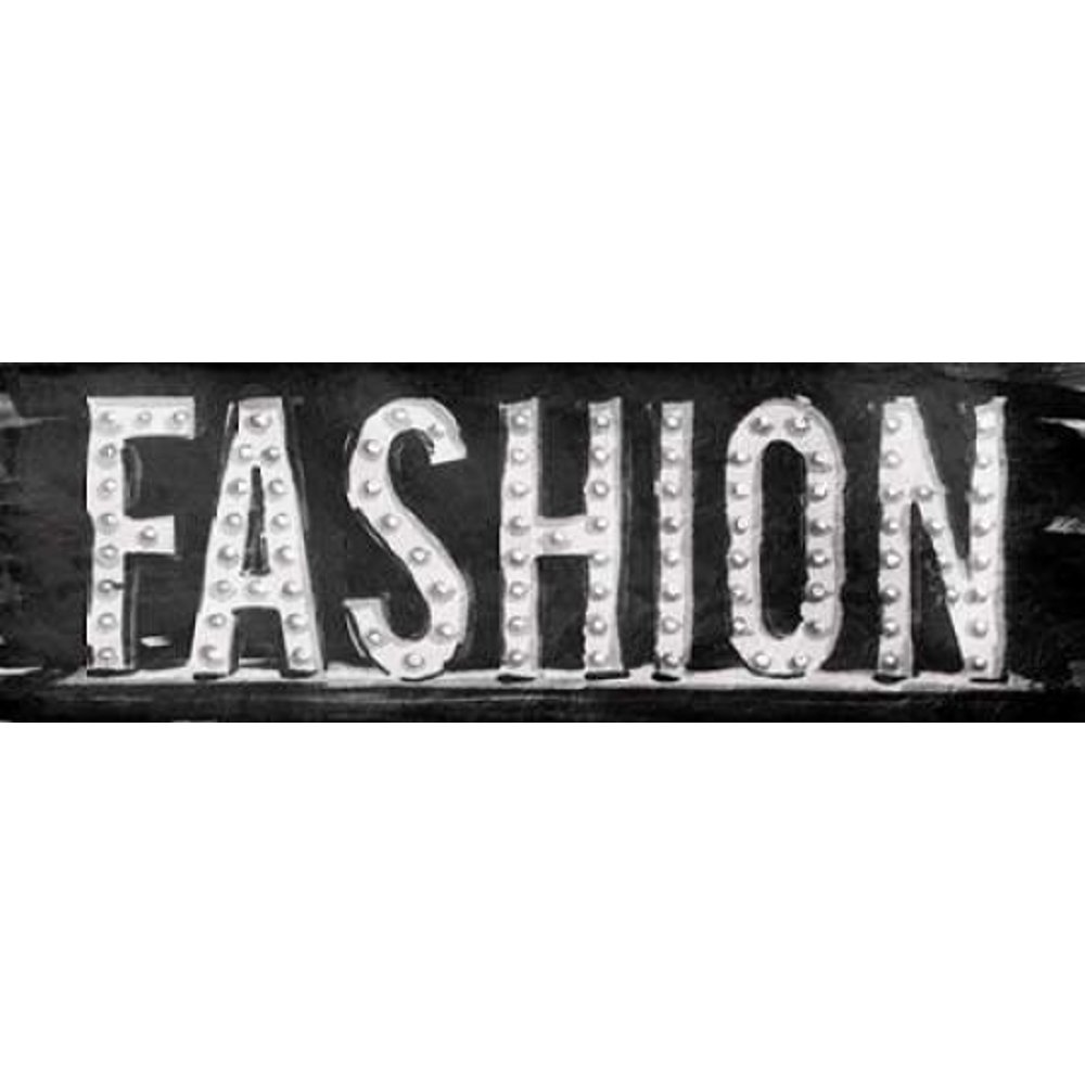 Fashion Sign Poster Print by OnRei (8 x 24)