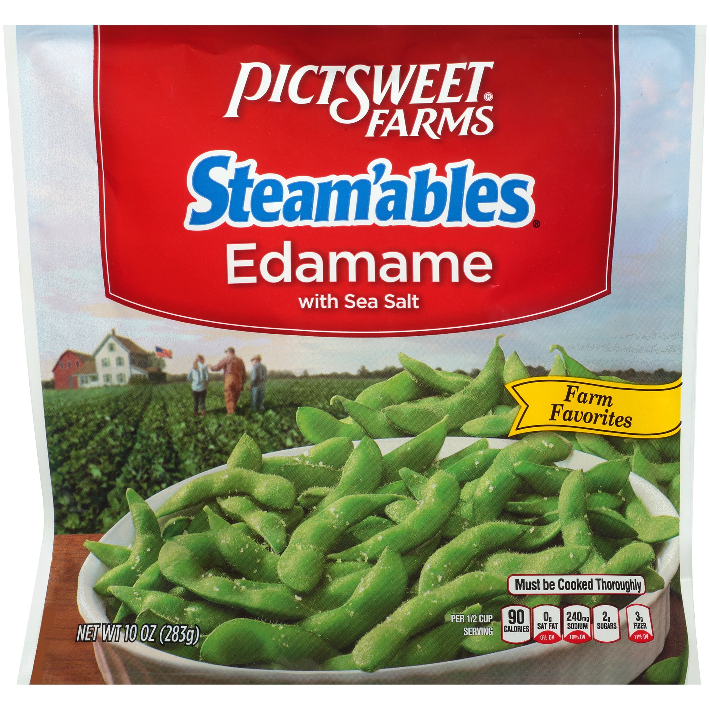 Pictsweet Farms® Steam'ables® Farm Favorites Edamame with Sea Salt 10