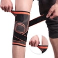 thumbnail image 1 of Unisex Compression Knee Sleeve Support Running Basketball Lift Knee Pads, 1 of 5