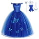 thumbnail image 1 of Vestidos de fiesta para niñas de Disney, vestido de princesa Cenicienta, Navidad, niños, mariposas, sin mangas, Dress3-4T 110CM Gao Jinjia LED, 1 of 2