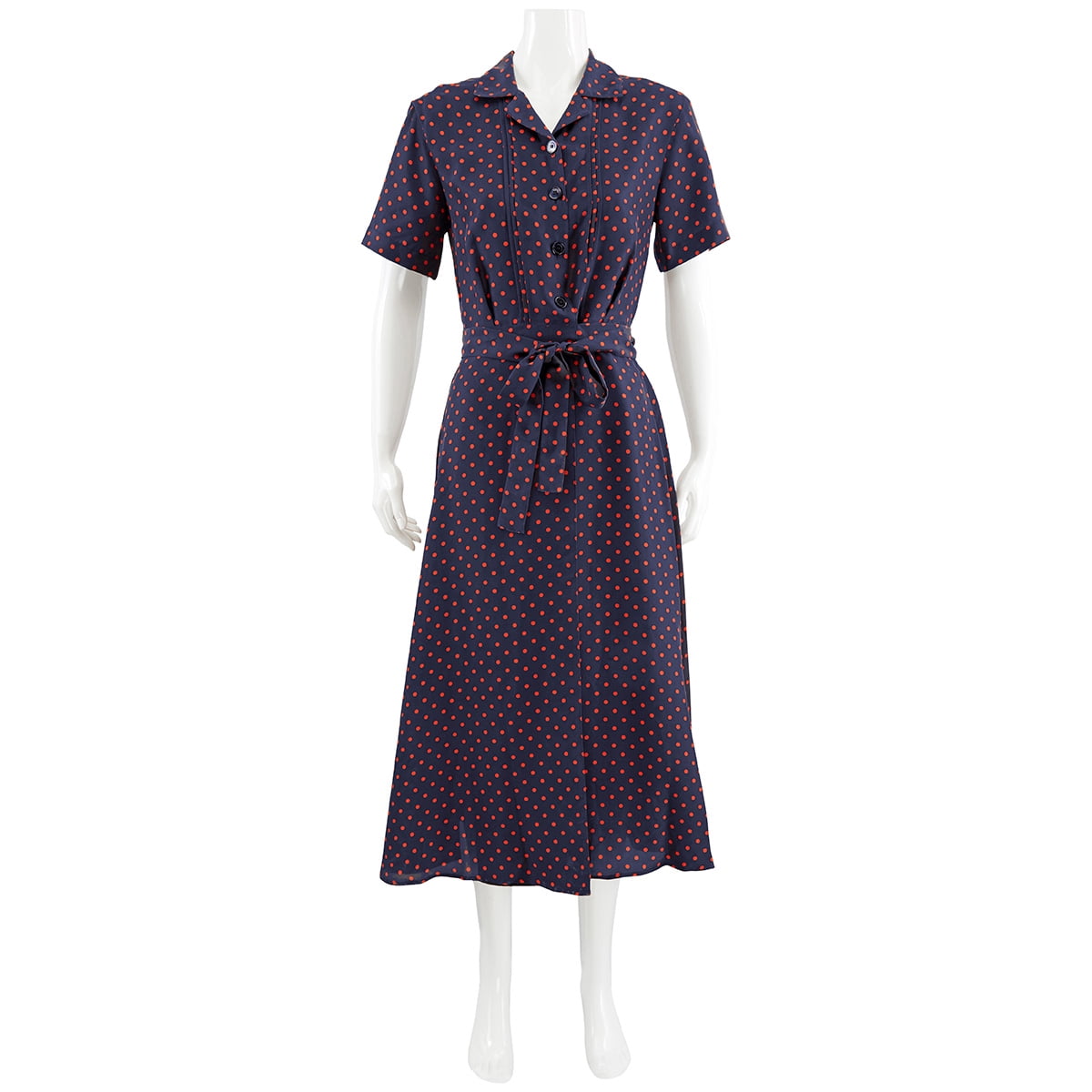 burberry polka dot dress