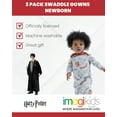 thumbnail image 3 of Harry Potter Harry Potter Hedwig Owl Newborn Baby Boys 3 Pack Sleeper Gowns Newborn, 3 of 5
