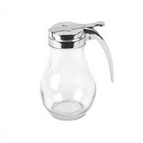 Thunder Group GLTWSY014 Syrup Dispenser with Cast Zinc Top, 14-Ounce, Pack of 2