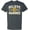 Dark Heather, variant on Believe in Mahomes Football Fan Wear DT Adult T-Shirt Tee
