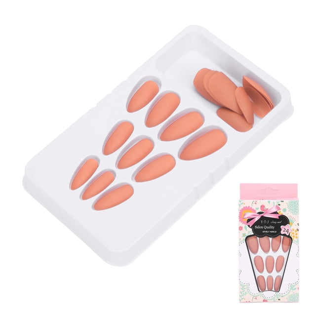 Women False Nails, False Color Nails Breathable Lightweight for Parties F127,F128,F129,F131,F132