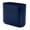 Navy, variant on iDesign Small Slim Plastic Bathroom Trash Can, Garbage Can for Bedroom, Office, Desk, Dorm, Purple