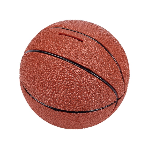 Basketball Piggy Bank Basketball Sports Themed Coin Bank PVC Money Box Shatterproof Sports Themed Coin Box Money Banks DIY