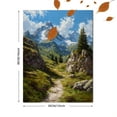 thumbnail image 3 of Qisvanset 12x16 Inch Abstract Celestial Sphere Canvas Painting Wall Art, 3 of 5