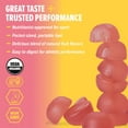 thumbnail image 2 of Honey Stinger Organic Gluten-Free Energy Chews, Pink Lemonade, 1.8 oz, 12 Count Box, 2 of 7