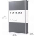 thumbnail image 2 of Paquete de 3 cuadernos con rayas, color rubor, tapa dura, tamaño mediano de 5,7 x 8 pulgadas, papel de 100 g/m² de grosor, uso para oficina, hogar, escuela o negocios (rayado), 2 of 5