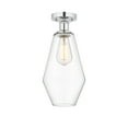 thumbnail image 3 of Innovations Lighting  Cindyrella - 1 Light 7" Semi-Flush Mount Clear/Polished Chrome, 3 of 5
