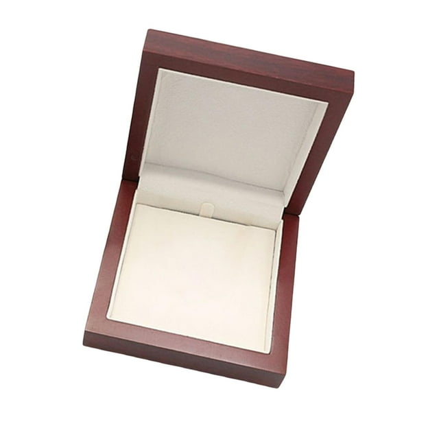 Joyero con interior aterciopelado, multifuncional, de gran capacidad, organizador de madera para guardar relojes y joyas.